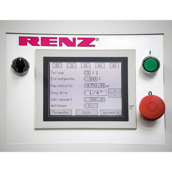Renz Mobi 500 Semi-Automated Wire Binding Machine