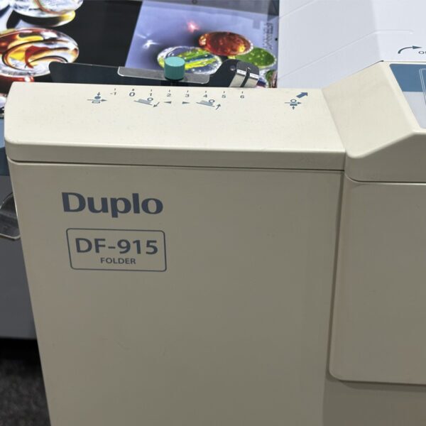 Used Duplo DF915 Folding Machine