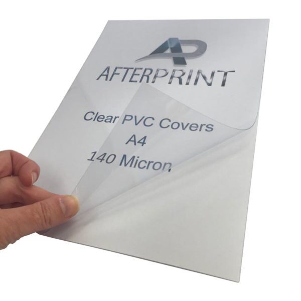 140 Micron Clear PVC A4